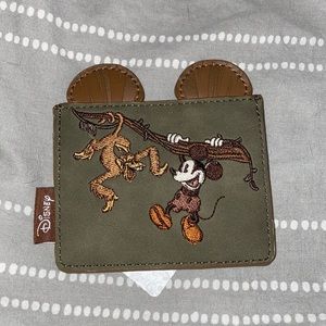 Mickey Mouse Safari loungefly cardholder